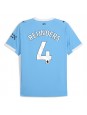 Manchester City Tijjani Reijnders #4 Domácí Dres 2025-26 Krátký Rukáv